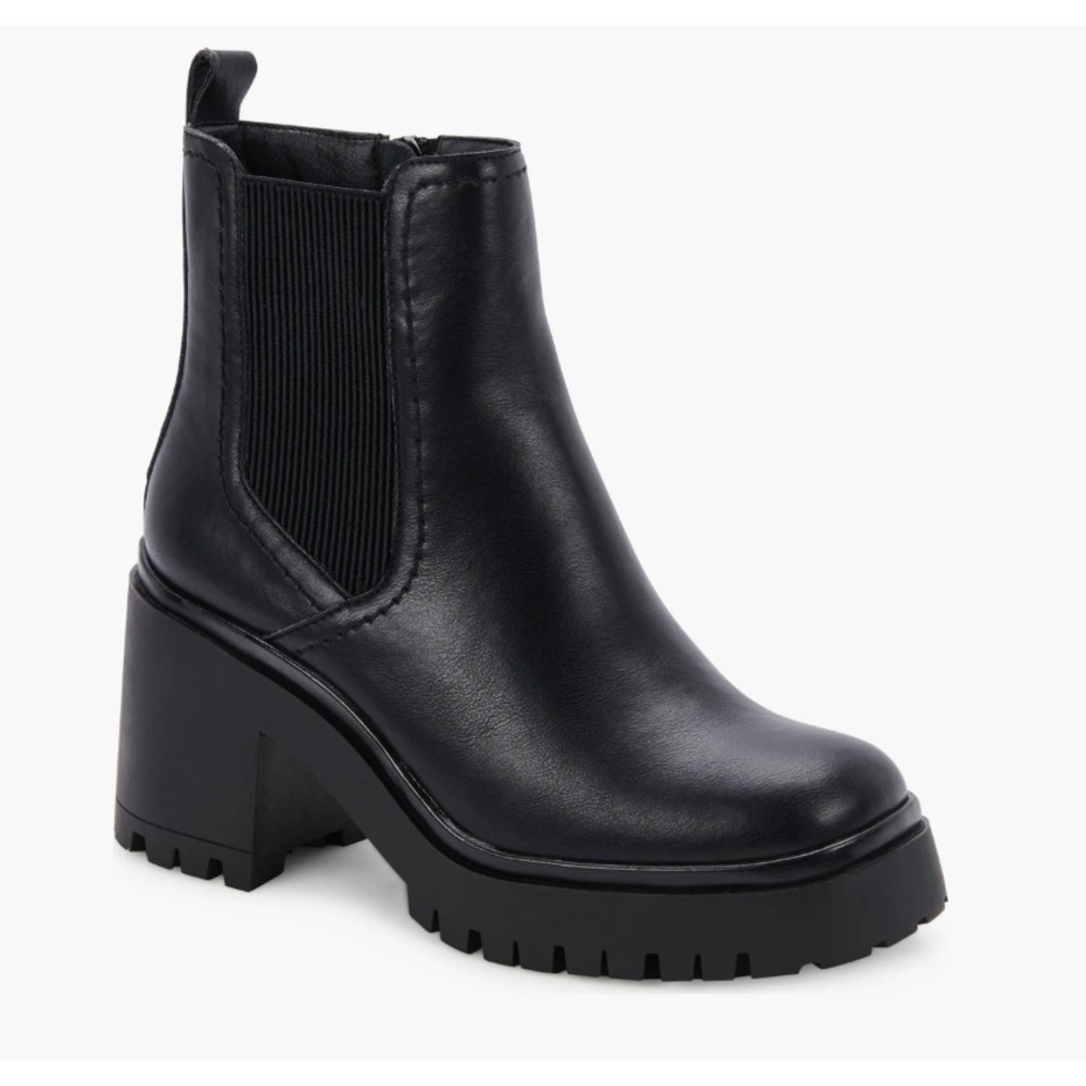 Blondo® (Women's 9 M) Raquel™ Waterproof Boot in Black Leather - $159